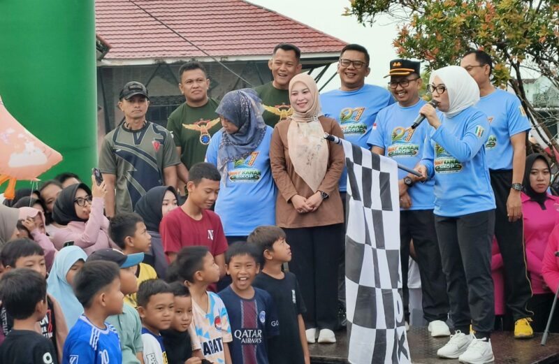 Islamic Center Geger Ribuan Warga Ramaikan Jalan Sehat hingga Bazar di HUT ke-27 Way Kanan