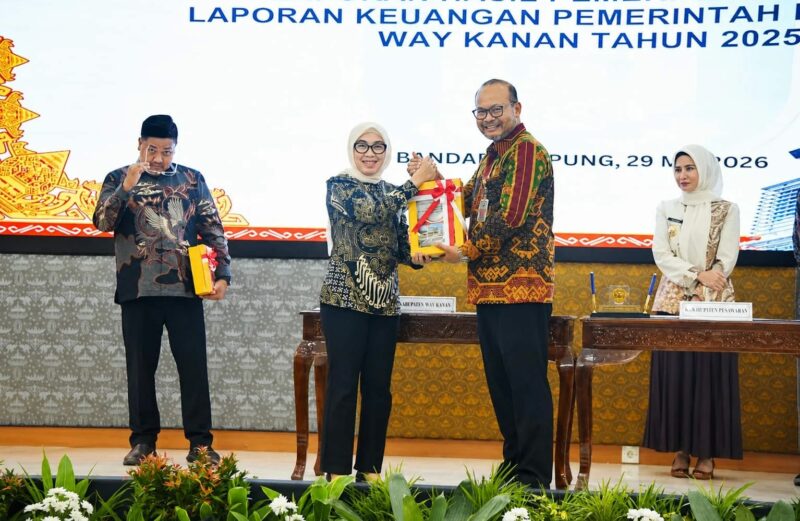 Way Kanan Raih Prestasi 16 Tahun Berturut-Turut Raih WTP