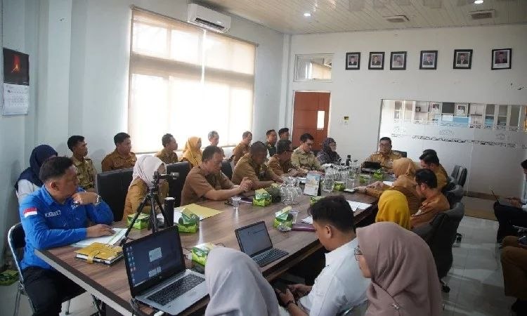 Sekda Way Kanan Pimpin Rakor Sensus Ekonomi 2026, Pendataan Dipercepat