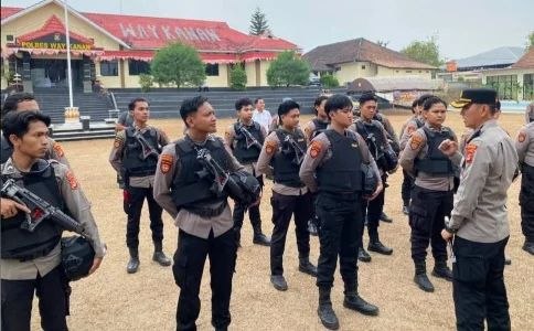 Perdana Polres Way Kanan Bentuk Tim KRYD Patroli Jarak Jauh