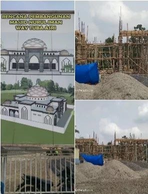 Bagai Menanti Kucing Bertanduk Bantuan Masjid Nurul Iman Way Kanan Lenyap