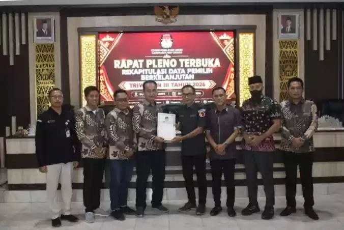 KPU Way Kanan Tetapkan 362.226 Pemilih dalam PDPB Triwulan III