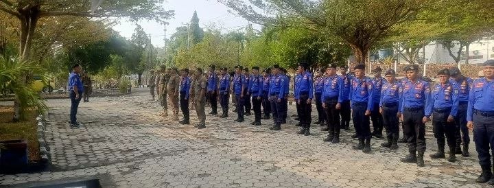 Lakukan Pembinaan dan Penyegaran, Kabid Damkar Topan, SE.MM Tekankan Disiplin Bekerja